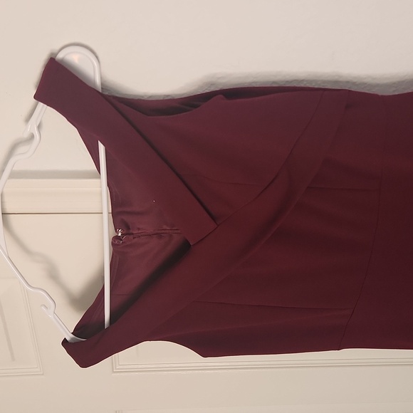 JB P226009 Simple Soft Crepe Long Bridesmaid Dress with Portrait Neckline 16 - Picture 10 of 11